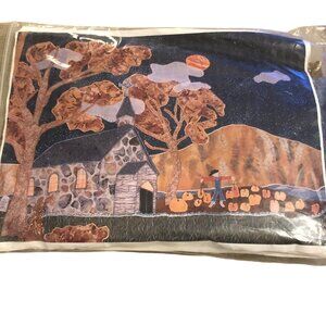 Vtg The Harvest Applique Block of the Month Kit Cotton Fabric